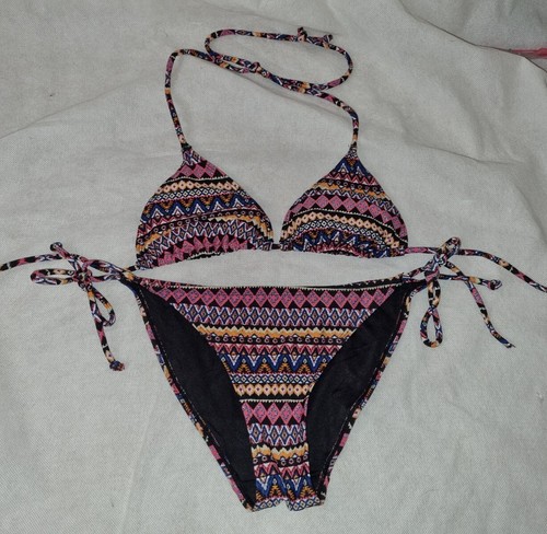 Gorgeous multi coloured bikini - multi-coloured,