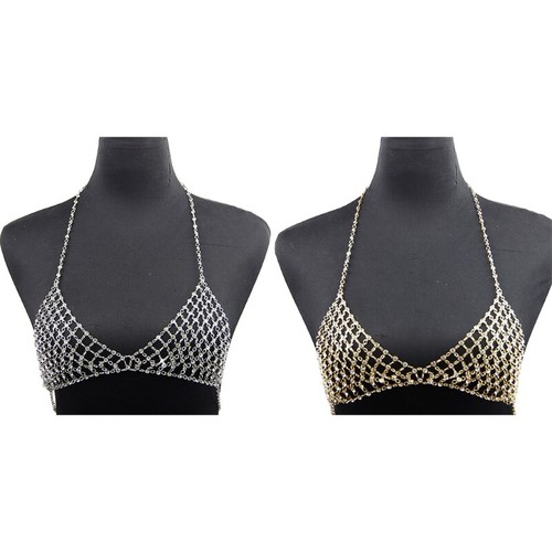 Nightclub chest chain bikini - chain,