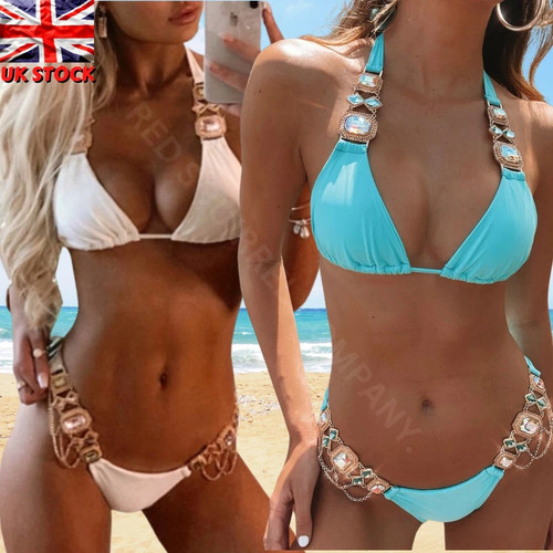 Rhinestone swimsuit women - rhinestone,