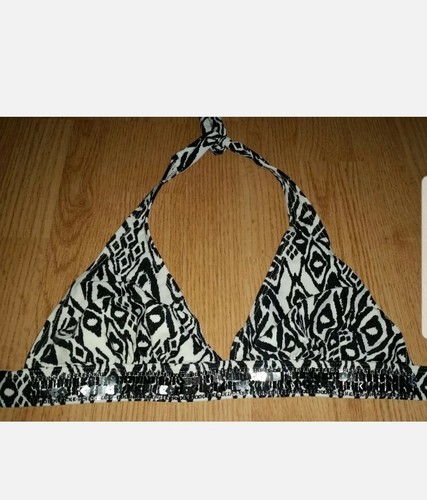 Gorgous black white sequin